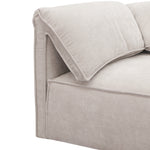 Gene - Modern Light Grey Fabric Modular Sectional Sofa-5-Piece Sectional by VIG Furniture - View 7