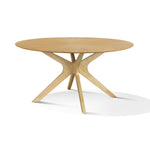 Prospect - Modern 47" Round Natural Oak Dining Table by VIG Furniture - View 1