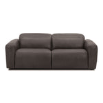 Nouveau Jessop - Modern Dark Grey Leather Sofa 2 Recliners by VIG Furniture - View 1