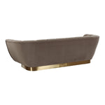 Granby - Glam Taupe Fabric and Gold Fabric Sofa by VIG Furniture - View 4