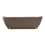 Granby - Glam Taupe Fabric and Gold Fabric Sofa by VIG Furniture - View 5