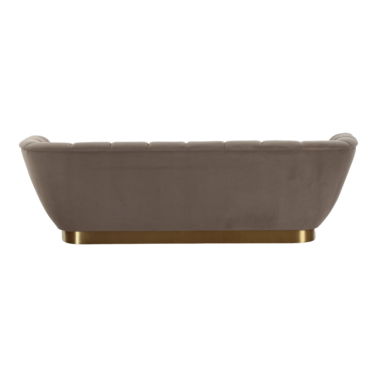 Granby - Glam Taupe Fabric and Gold Fabric Sofa by VIG Furniture - View 5