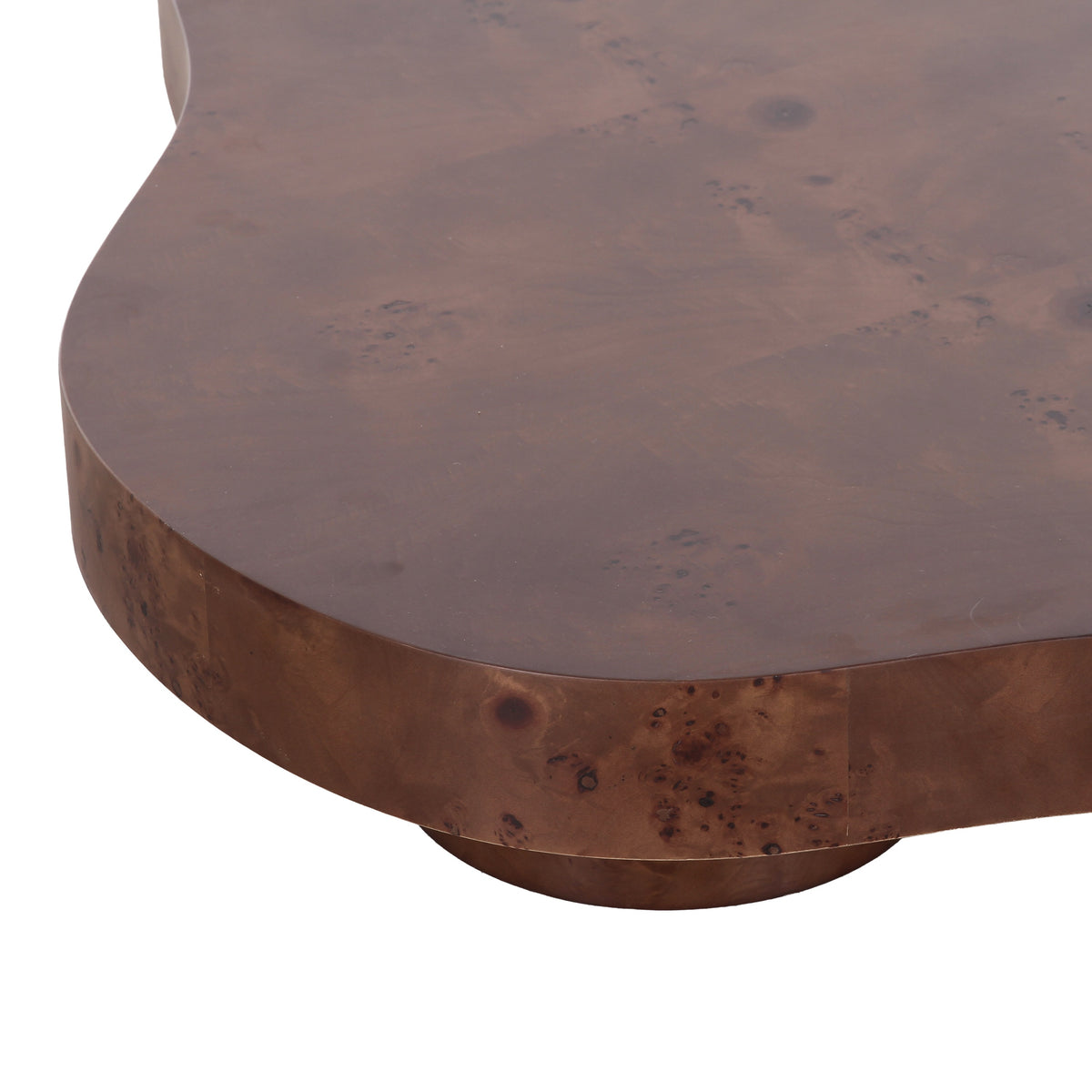 Nouveau Larch - Modern Dark Burl Nesting Table Set by VIG Furniture - View 5