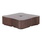 Nouveau Omar - Modern 4-Piece Walnut Coffee Table Set by VIG Furniture - View 2