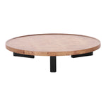 Nouveau Reza - Modern Burl + Black Nesting Coffee Table Set by VIG Furniture - View 3