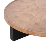 Nouveau Reza - Modern Burl + Black Nesting Coffee Table Set by VIG Furniture - View 7