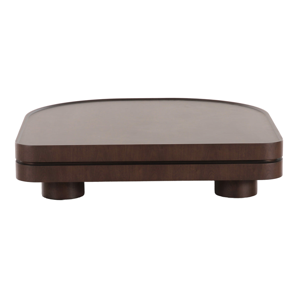 Nouveau Pastel - Modern Walnut Coffee Table by VIG Furniture - View 1
