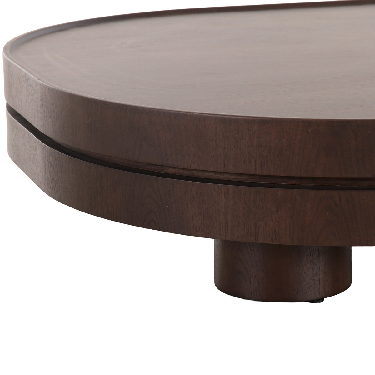 Nouveau Pastel - Modern Walnut Coffee Table by VIG Furniture - View 4