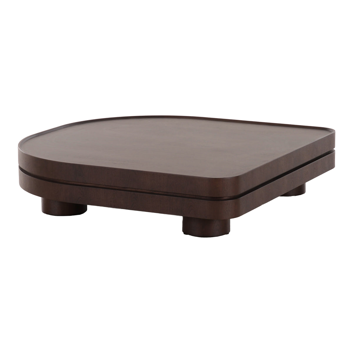 Nouveau Pastel - Modern Walnut Coffee Table by VIG Furniture - View 2