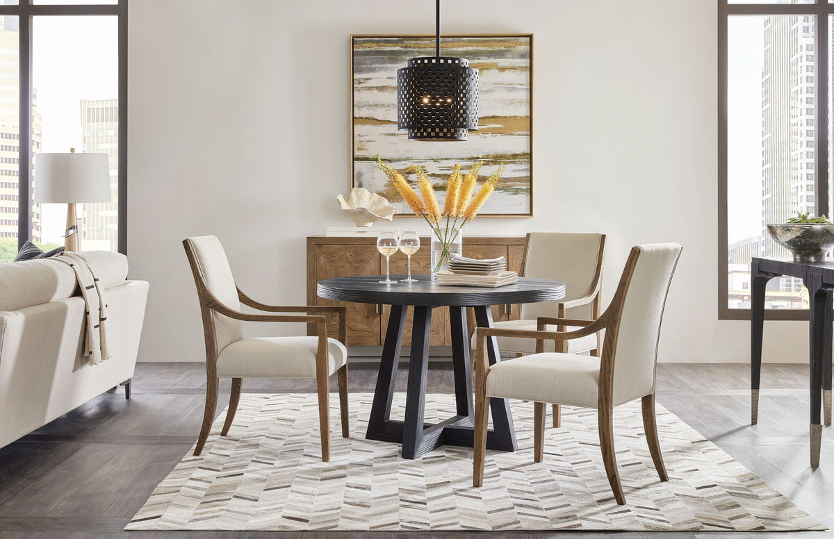 Chapman - Upholstered Arm Chair (Set of 2) - Beige