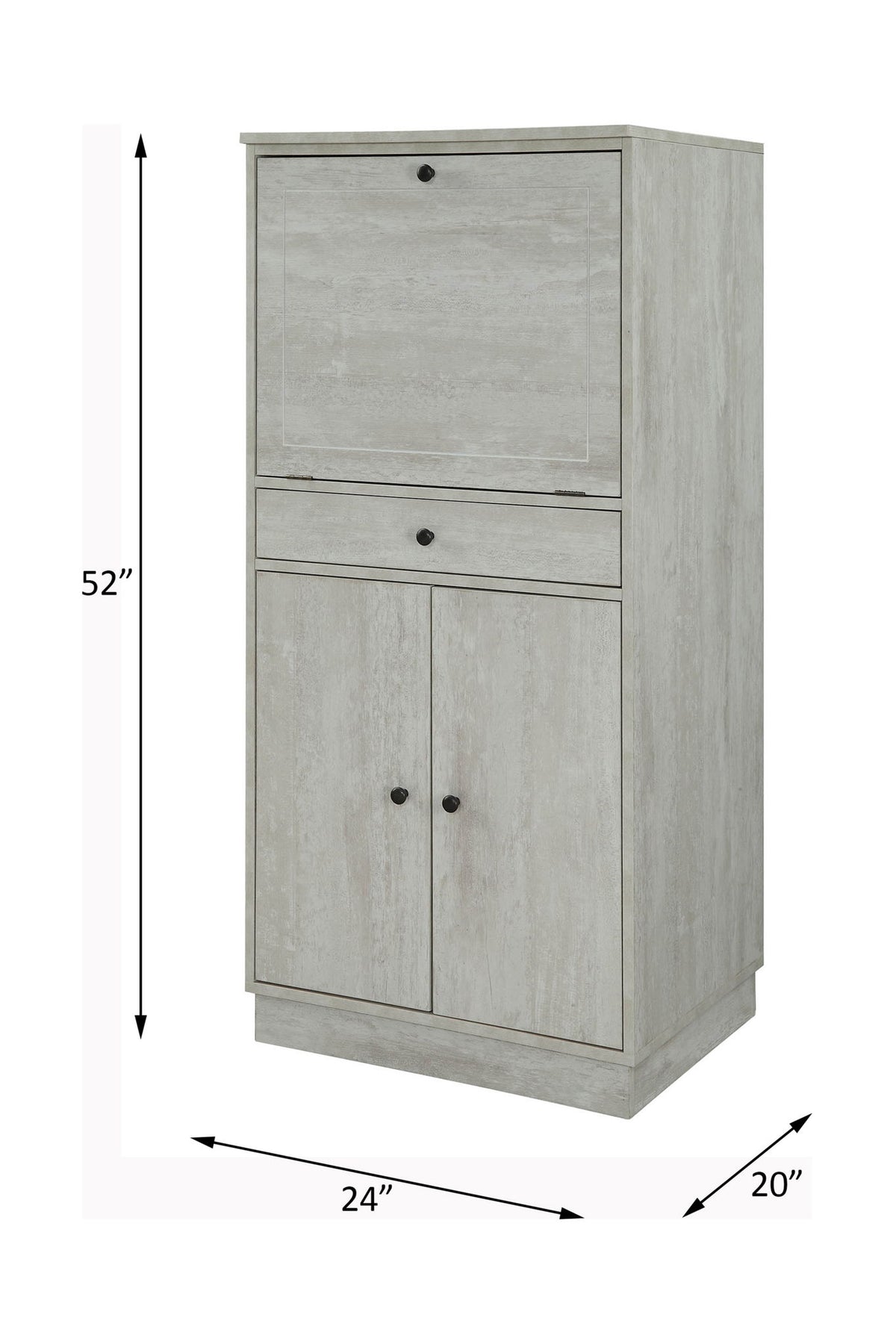 Wiesta - Wine Cabinet - Antique White