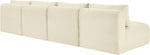 Shaggy - 4 Seat Modular Armless Sofa
