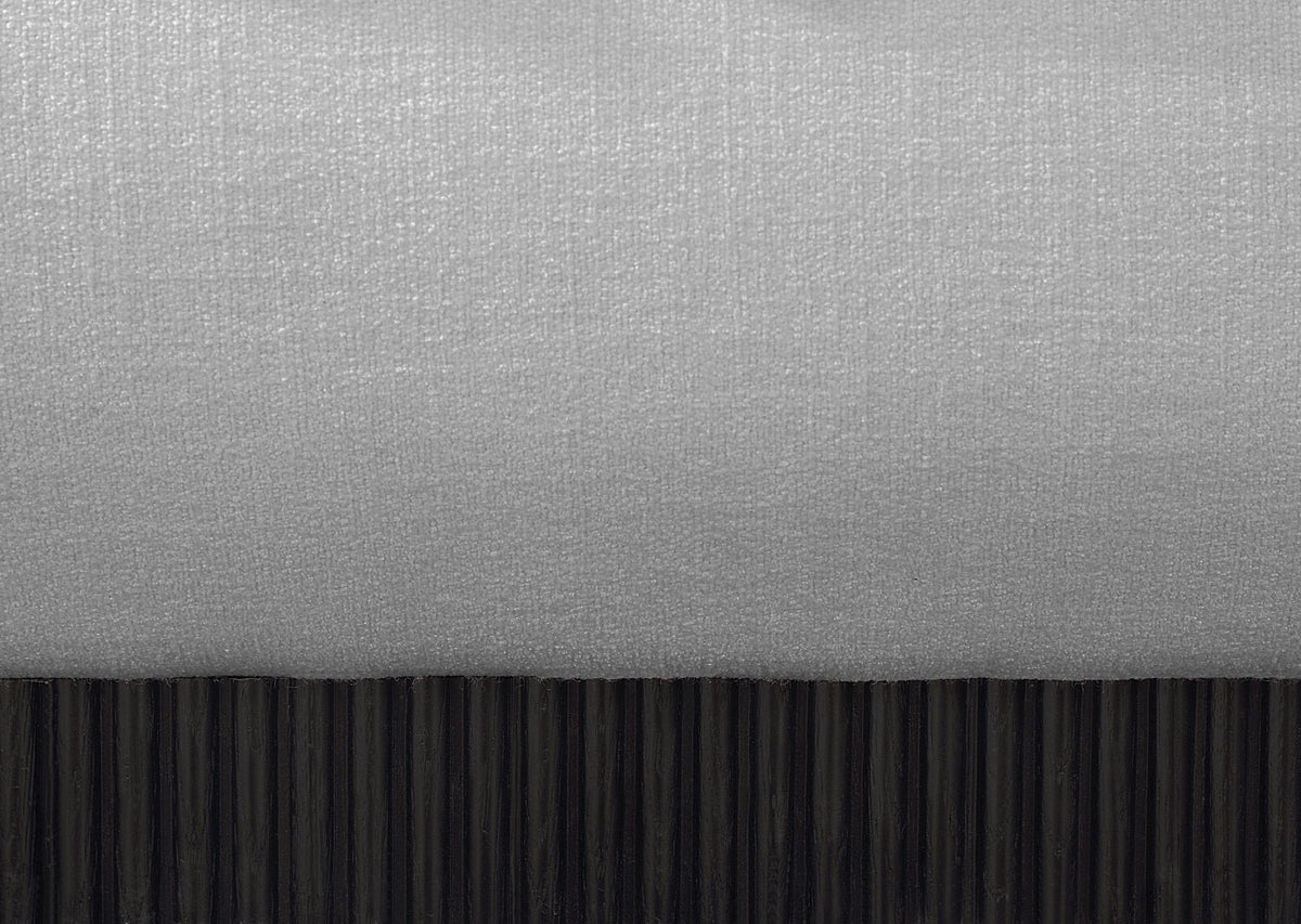 Rigby - Linen Bed With Black Base