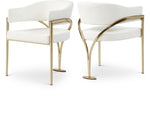 Madelyn - Dining Chair (Set of 2) - Brushed Brass