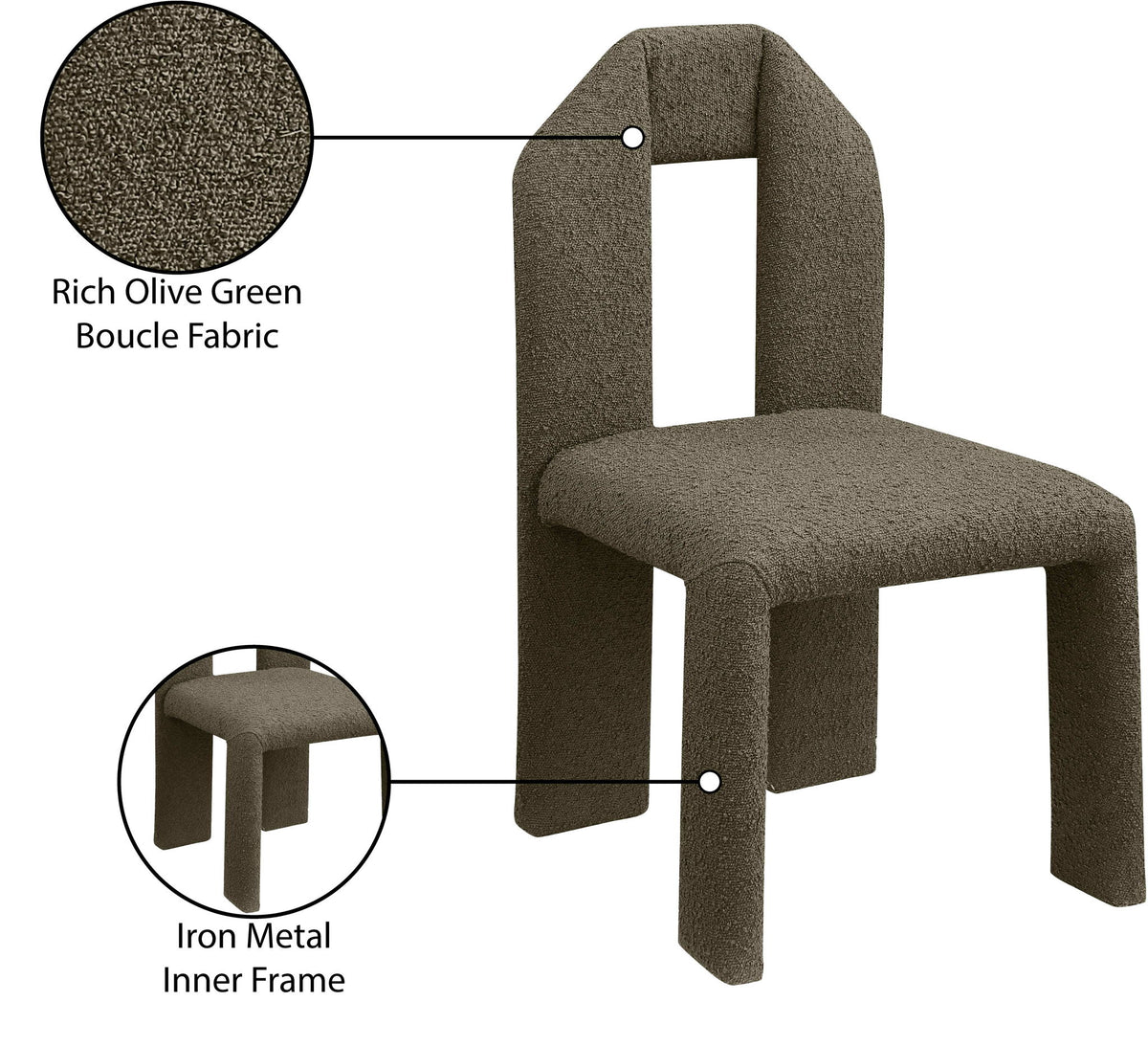 Bennett - Boucle Dining Chair (Set of 2)