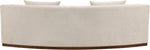 Avanti - 104" Chenille Fabric Upholstered Sofa