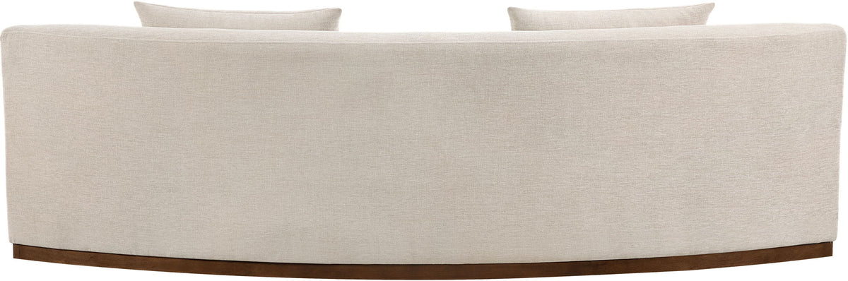Avanti - 104" Chenille Fabric Upholstered Sofa