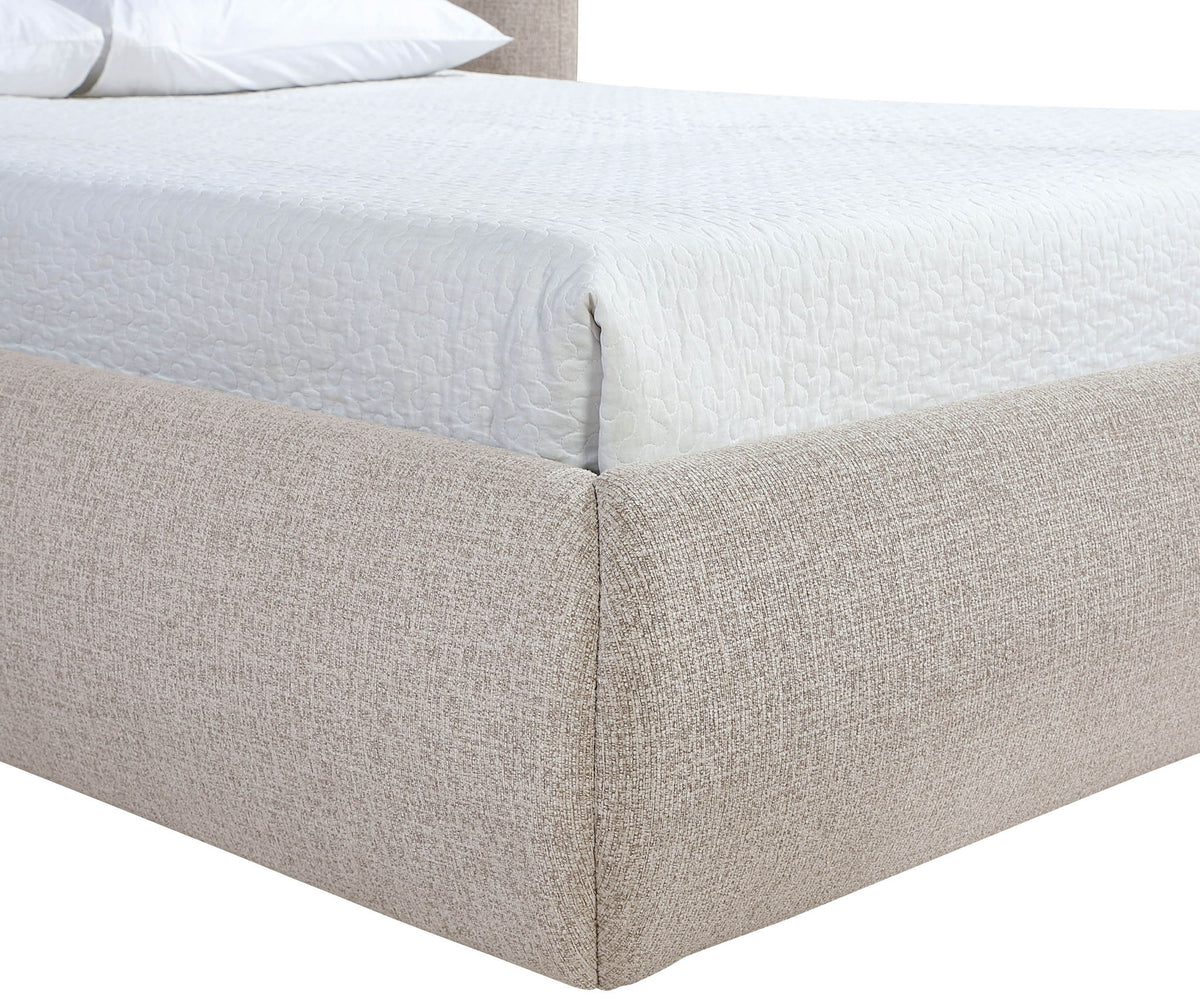 Elowen - Chenille Fabric Upholstered Bed