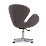 Manhattan Raspberry - Swivel Lounge Chair