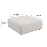 Hangover - Boucle Ottoman - Cream