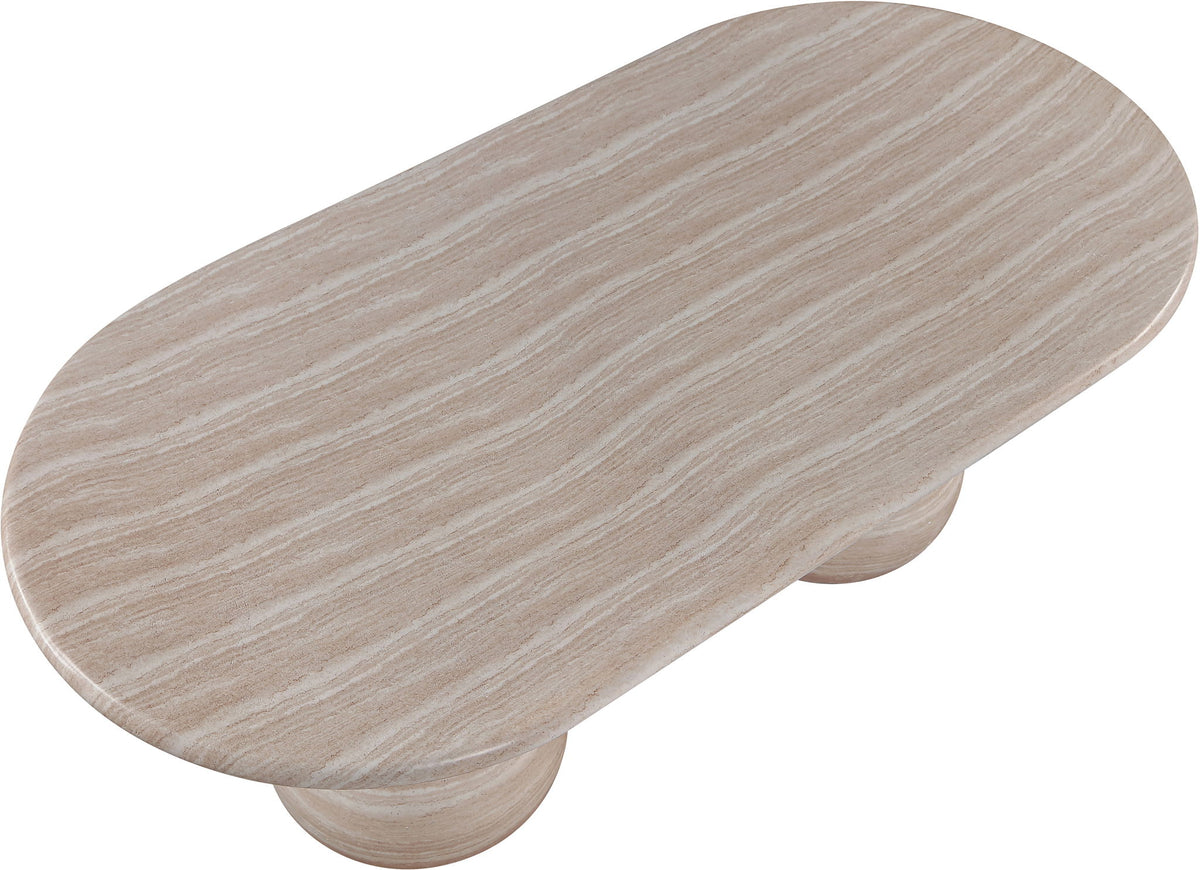 Navo - Indoor/Outdoor Dining Table - Travertine