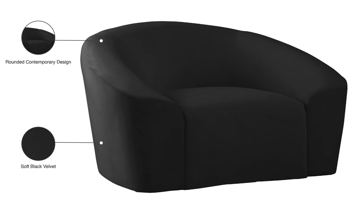 Riley - Velvet Arm Chair