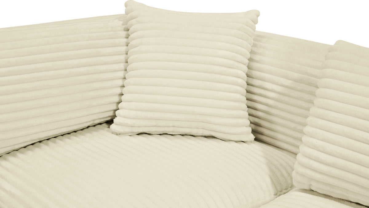 Shaggy - 9 Piece Modular U-Shaped Sectional