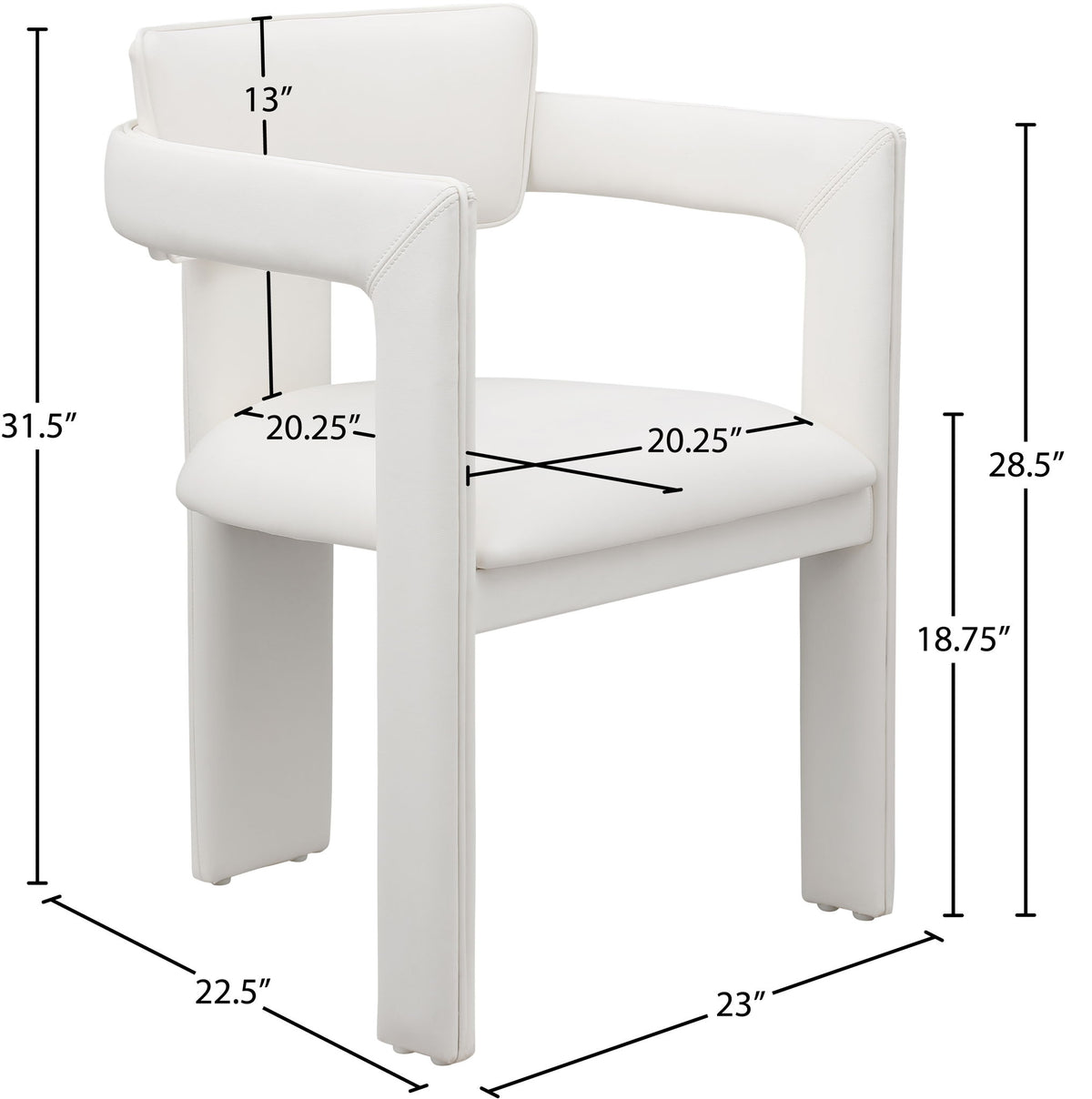 Brenda - Faux Leather Dining Chair (Set of 2)