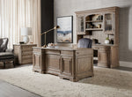 Work Your Way - Computer Credenza - Light Brown