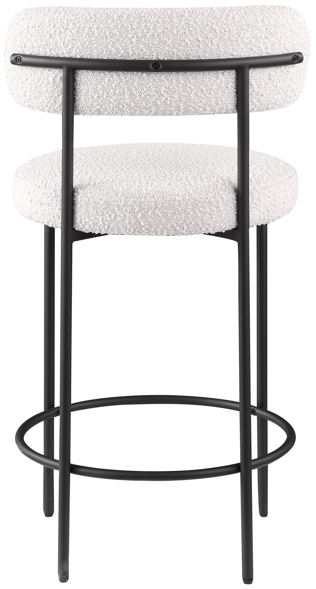 Beacon - Boucle Fabric Stool (Set of 2)