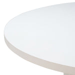 Kali - Round Dining Table - White