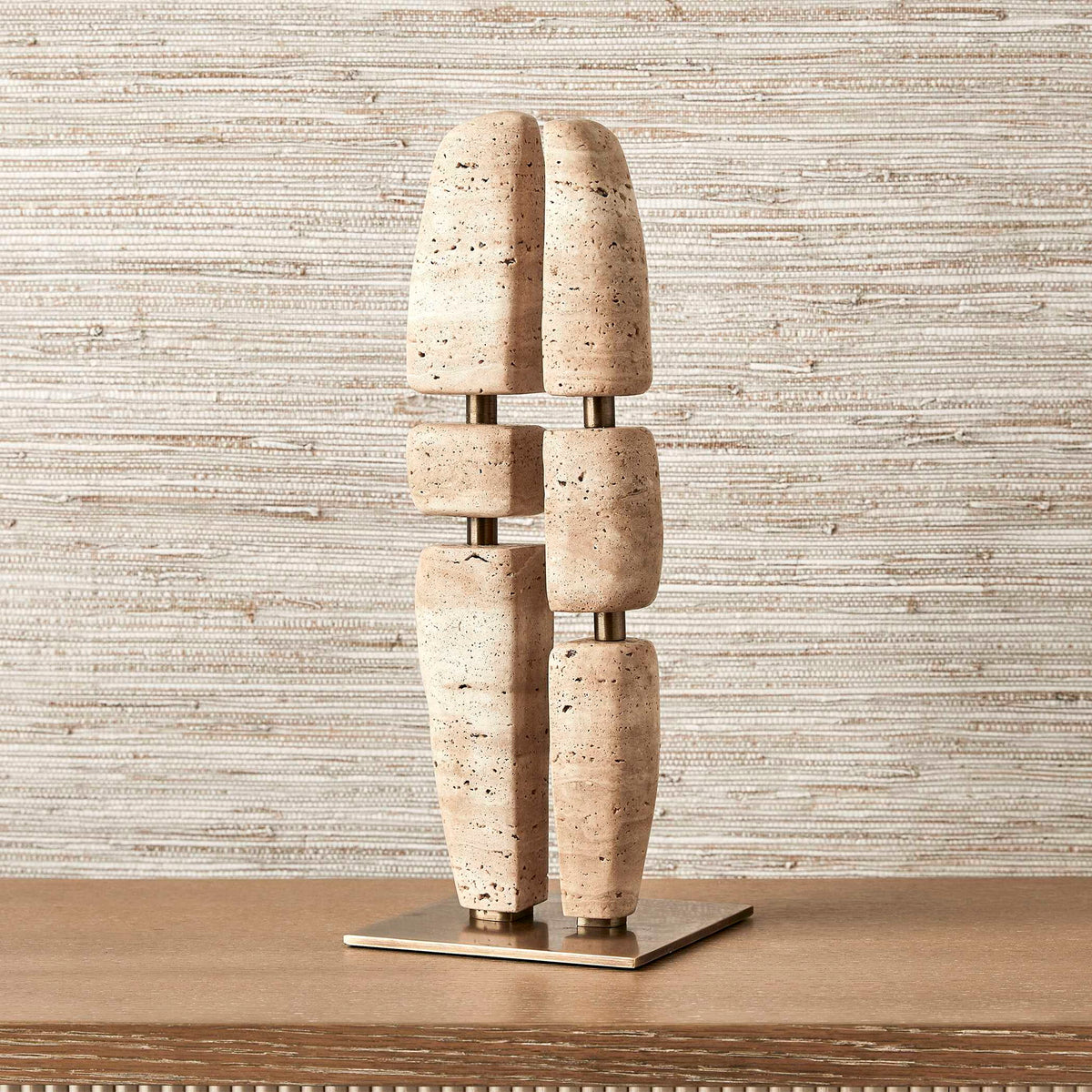 The Conversation - Sculpture - Beige