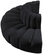Arc - Velvet 4 Piece Modular Sofa