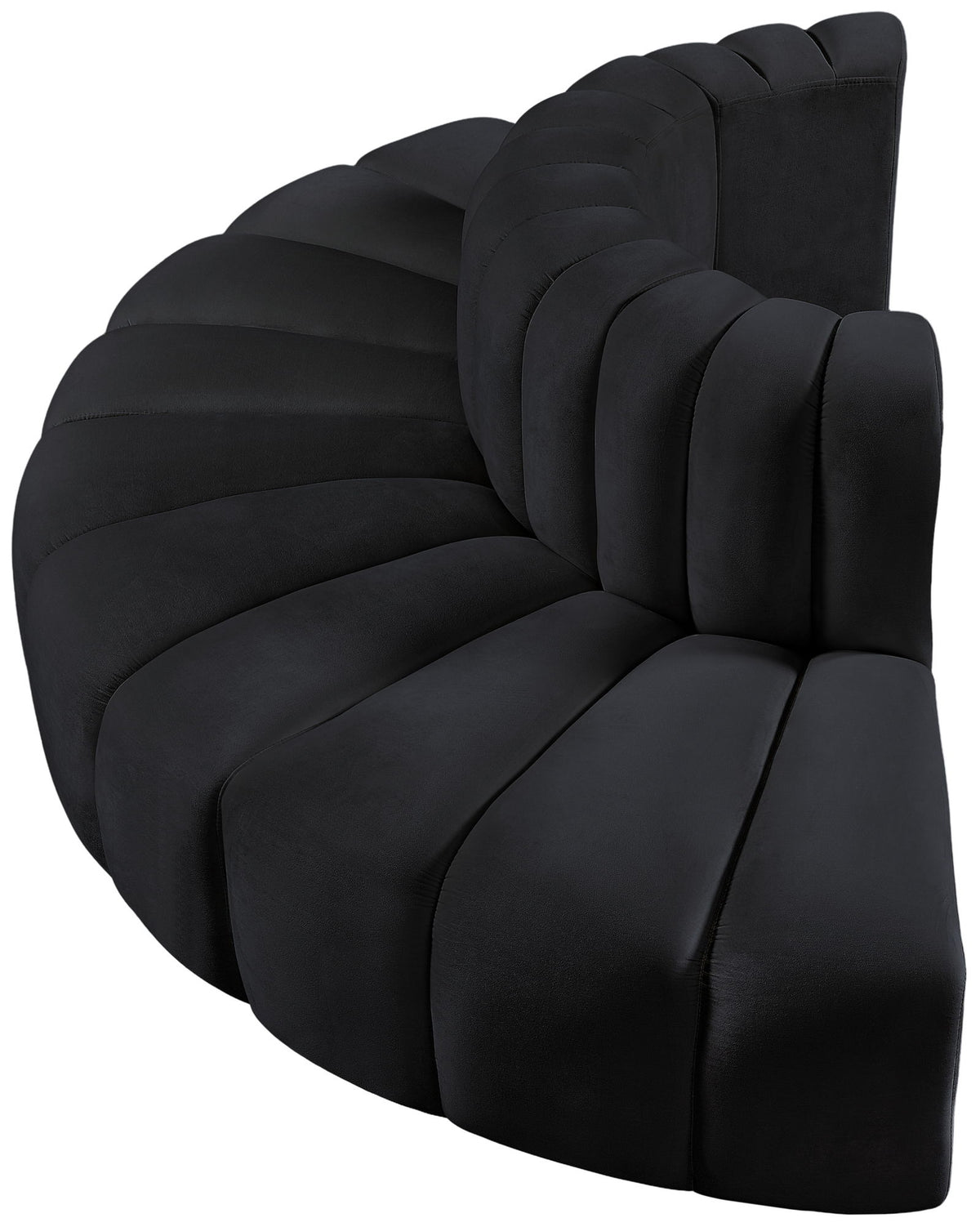 Arc - Velvet 4 Piece Modular Sofa