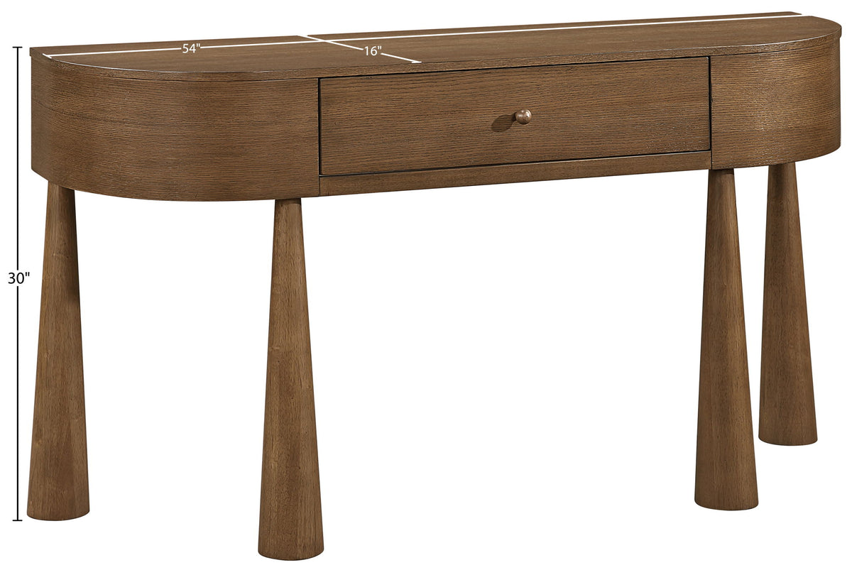 Oasis - Acacia Veneer And Solid Wood Console Table