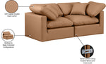 Indulge - Faux Leather 2 Seat Modular Sofa