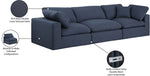 Comfy - Linen Modular Sofa 3 Seats