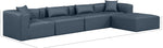 Cube - 5 Piece Modular Sectional With Chaise