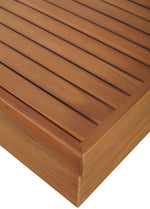 Mirella - Teak Wood Outdoor Patio Coffee Table - Natural