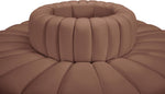 Arc - Faux Leather 8 Piece Round Modular Sofa