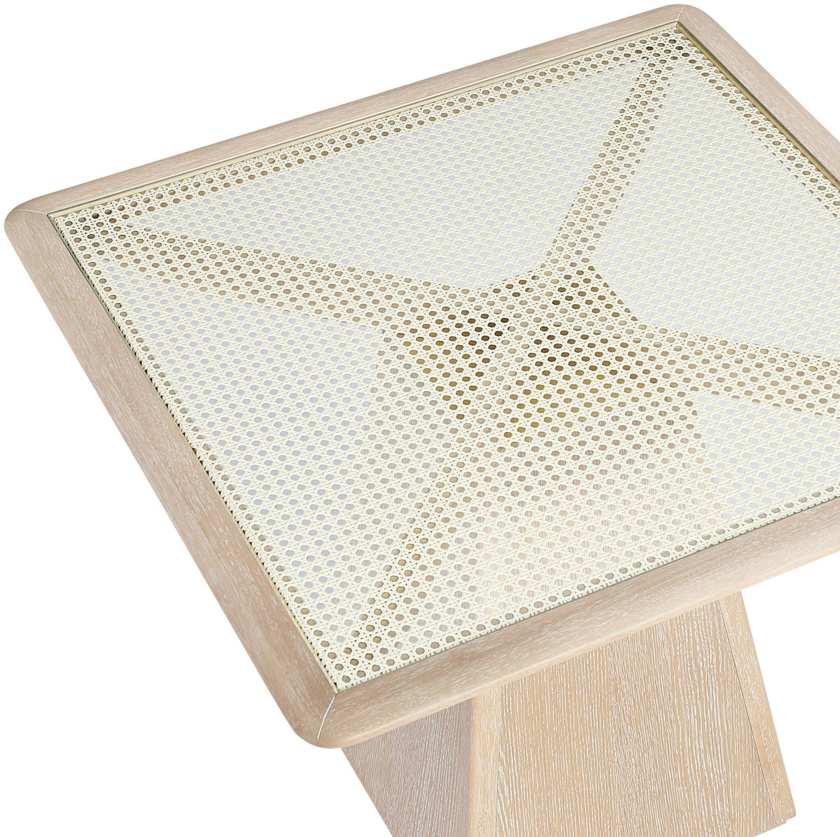 Atrium - Glass Top And Wood Base Dining Table