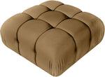 Orin - Velvet Performance Fabric Upholstered Modular Ottoman