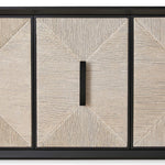 Show Me The Ropes - 4 Door Cabinet - Black / White