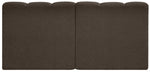 Arc - Boucle Fabric 2 Seats Modular Sofa