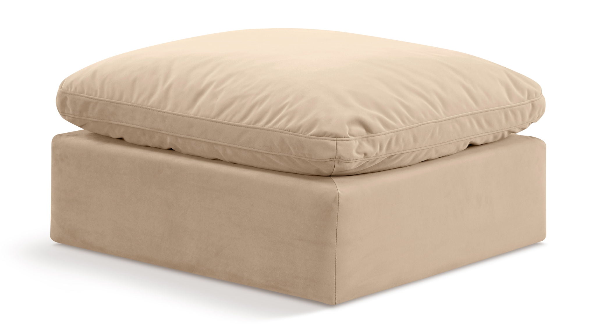 Indulge - Velvet Ottoman