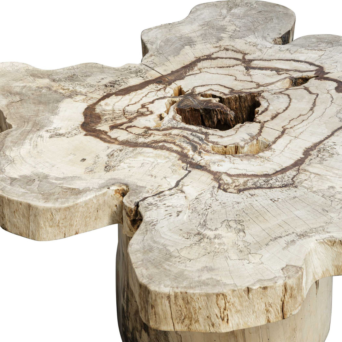 Anzalone - Solid Wood Coffee Table - Woodtone