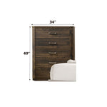 Elettra - Chest - Rustic Walnut
