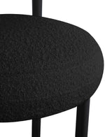 Bordeaux - Stool With Black Legs (Set of 2)