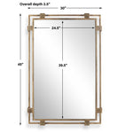 Elsher - Mirror - Vintage Gold