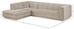 Modari - Sectional - Beige